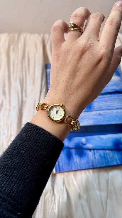 Noevir Vintage Watch - Gold Plated