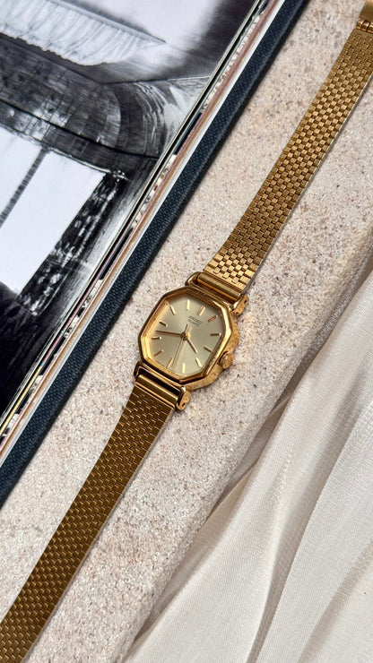 Seiko vintage watch - gold plated 1994