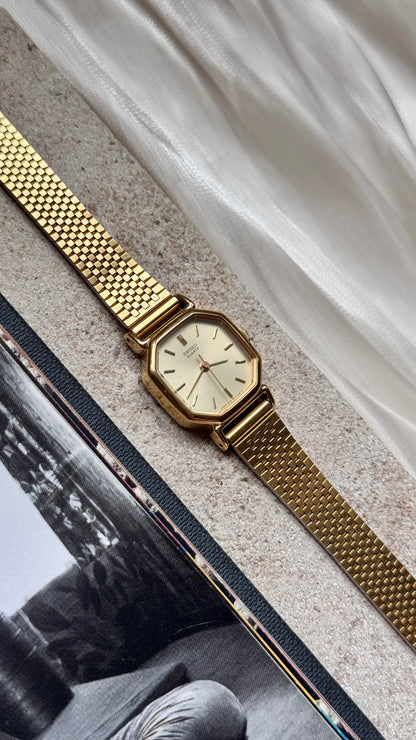 Seiko vintage watch - gold plated 1994