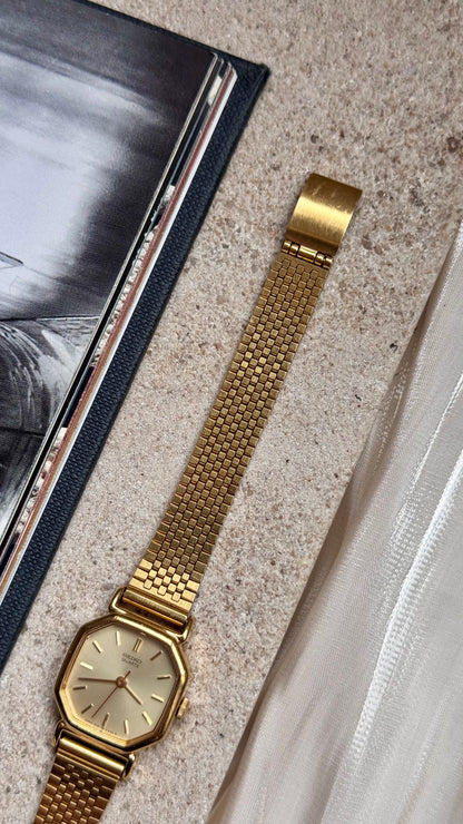 Seiko vintage watch - gold plated 1994