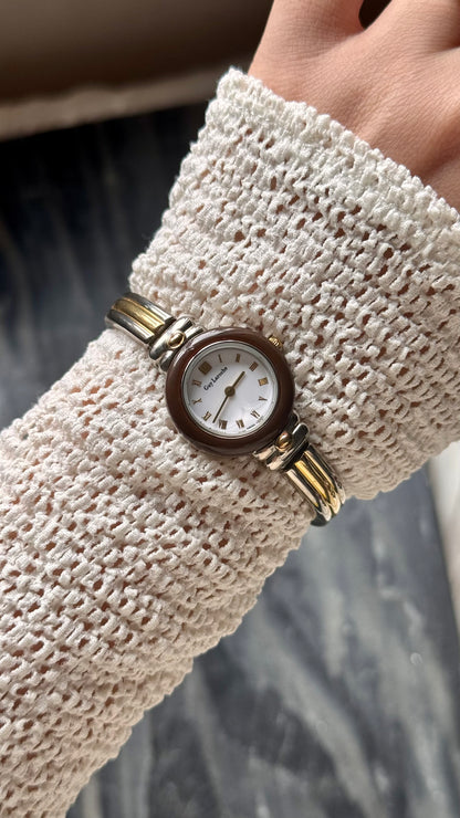 Guy Laroche vintage bangle watch 1990s