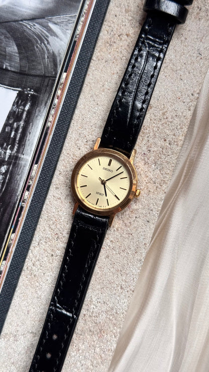 Seiko Spirit 1998 vintage watch - gold plated