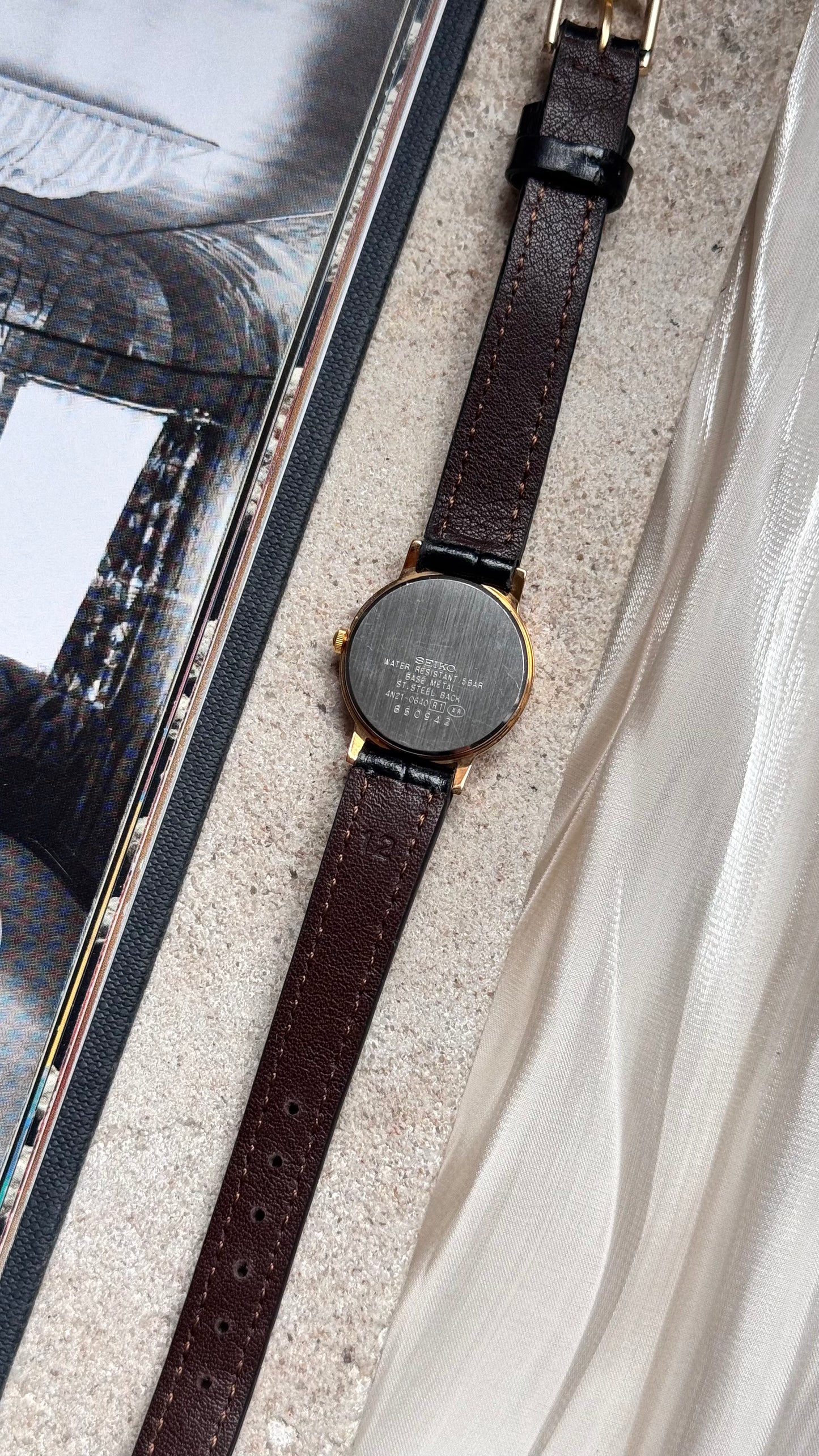 Seiko Spirit 1998 vintage watch - gold plated