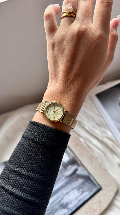 Seiko Alba vintage watch - gold plated 1990