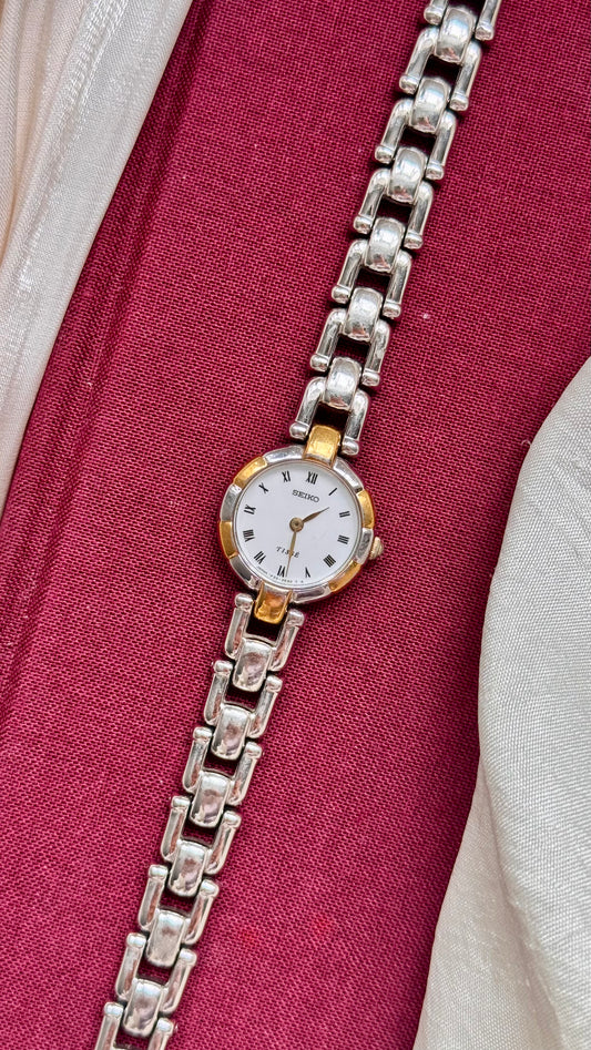 1990s Vintage Seiko Tissé Watch
