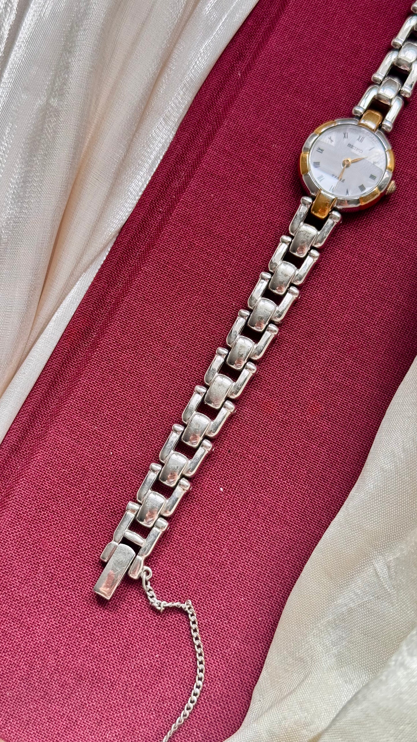 1990s Vintage Seiko Tissé Watch