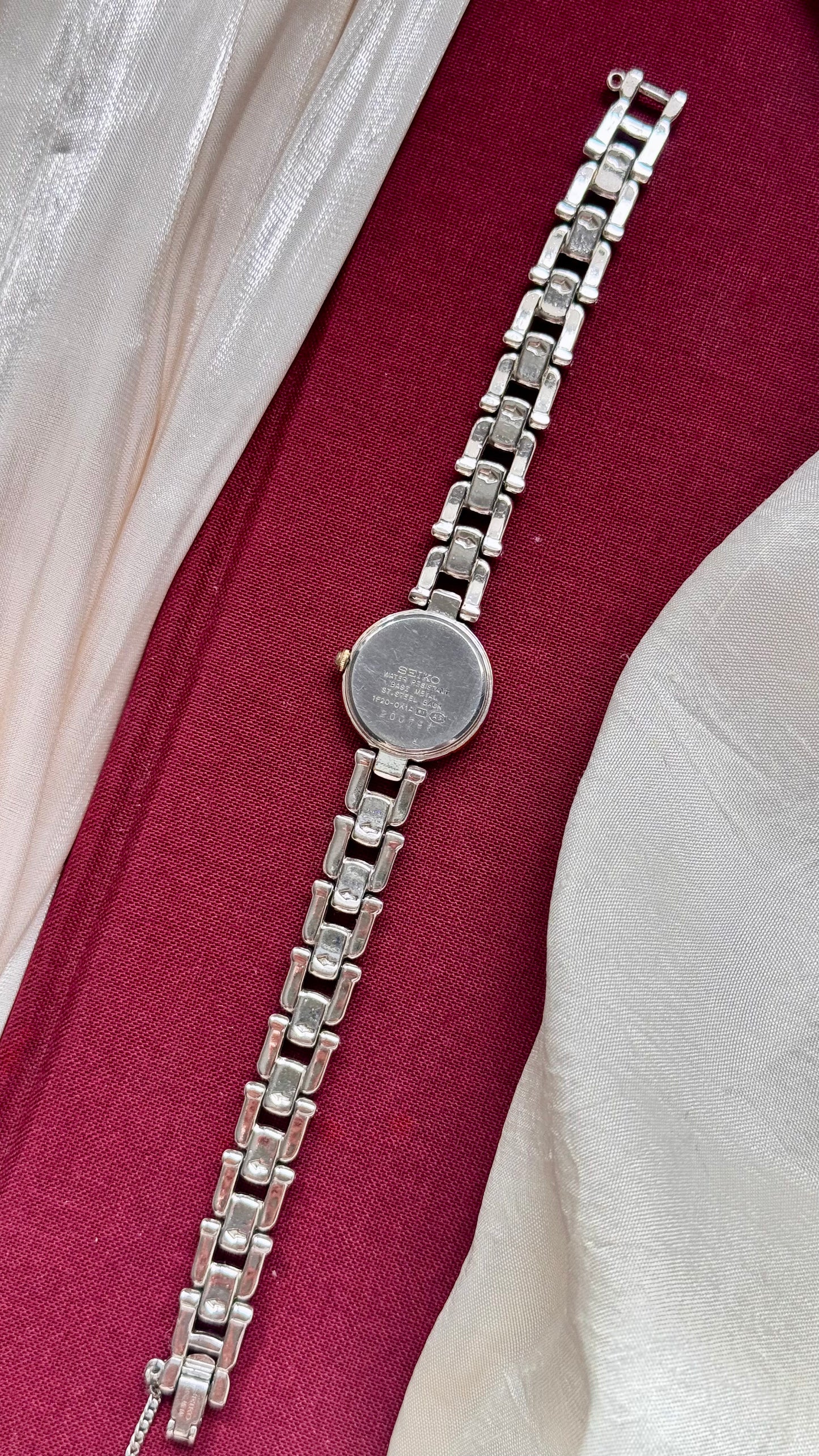 1990s Vintage Seiko Tissé Watch