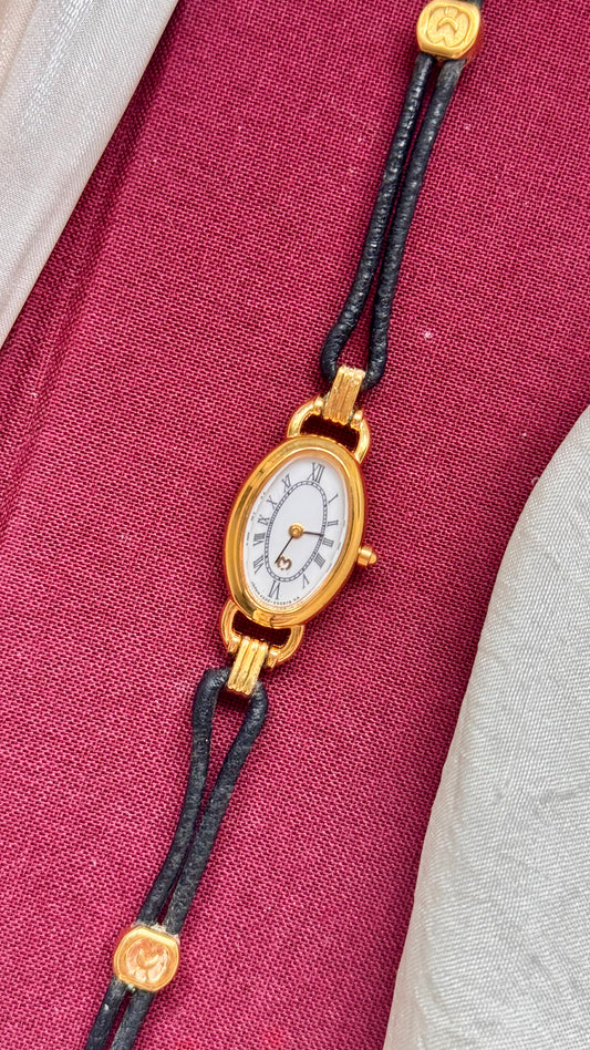 Super Rare Vintage Mila Schön  1990s - 18k Gold Plated
