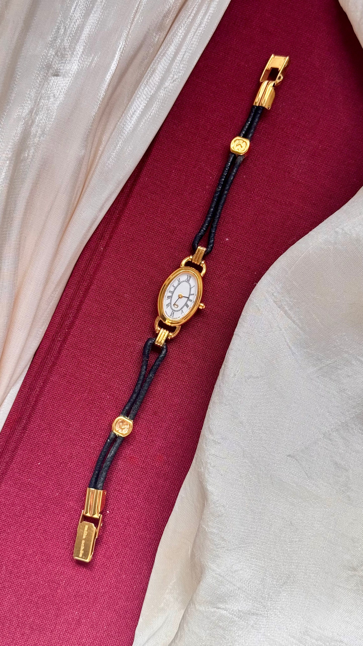 Super Rare Vintage Mila Schön  1990s - 18k Gold Plated