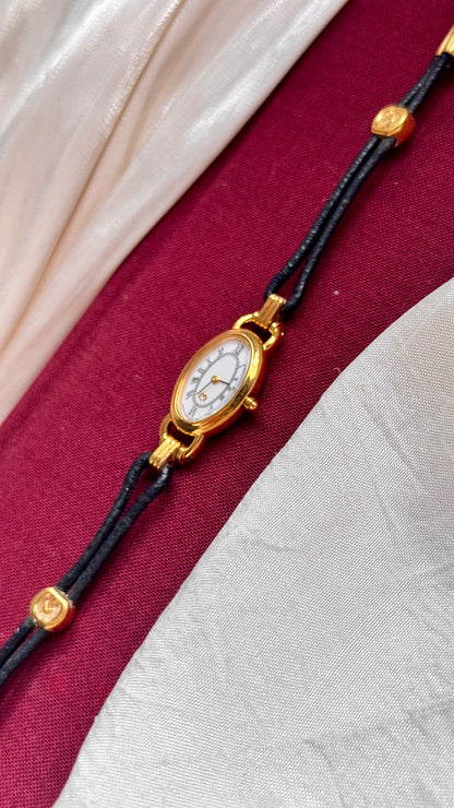Super Rare Vintage Mila Schön  1990s - 18k Gold Plated