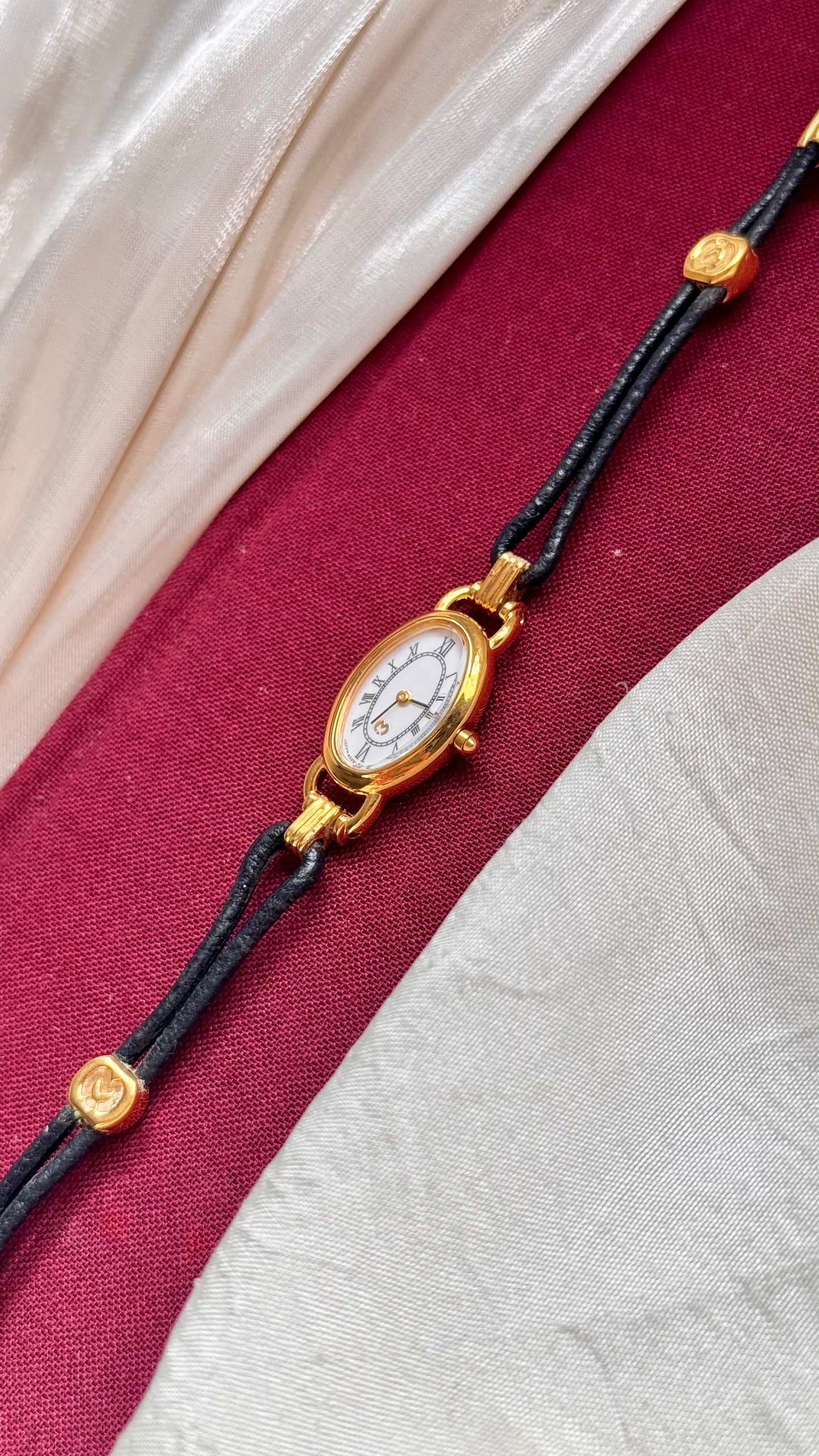 Super Rare Vintage Mila Schön  1990s - 18k Gold Plated
