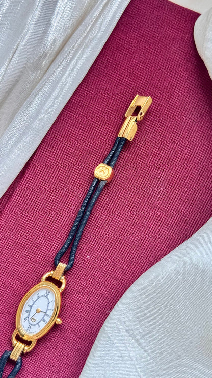 Super Rare Vintage Mila Schön  1990s - 18k Gold Plated