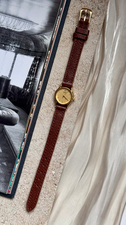 Seiko Galaxy 1999 vintage watch - gold plated