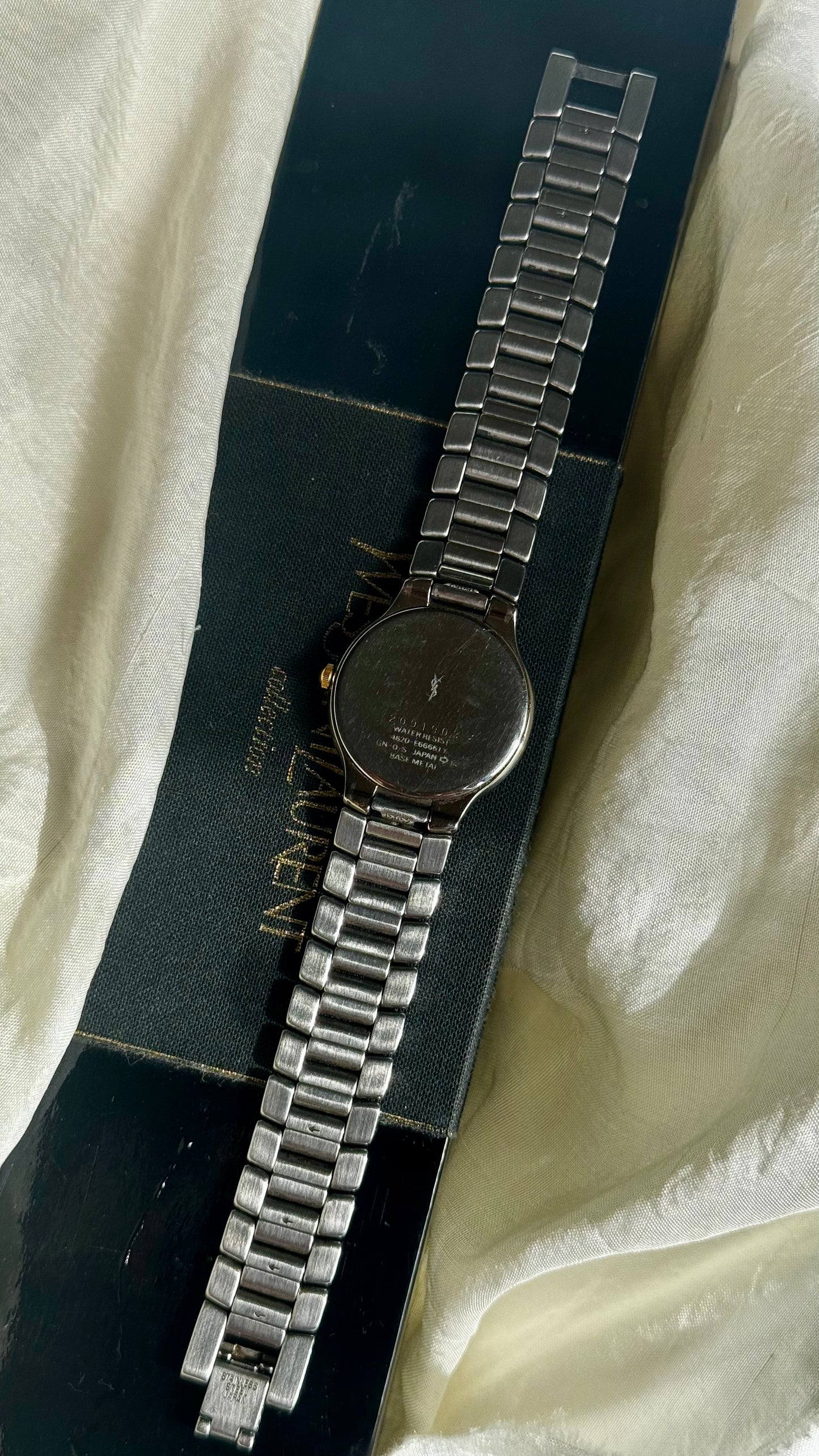 Yves Saint Laurent vintage watch (YSL) 1990s - with original box