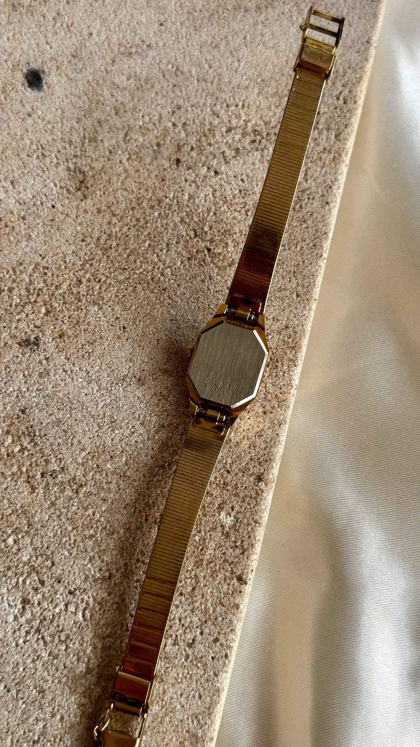 Vintage Seiko Sunlord Watch 1986, gold plated, mint condition