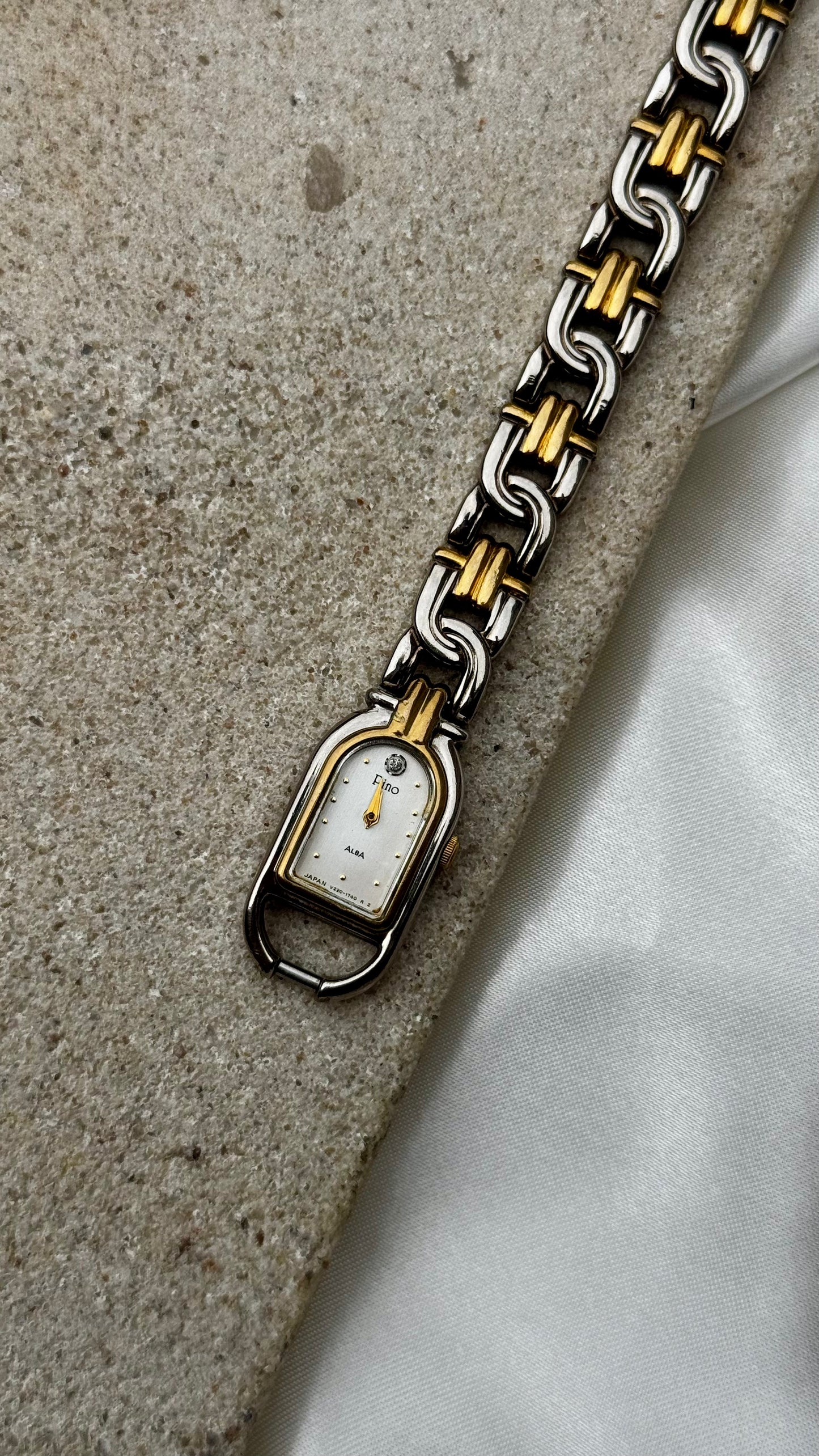1993 Seiko Alba Pino Vintage Watch - Stirrup Dial