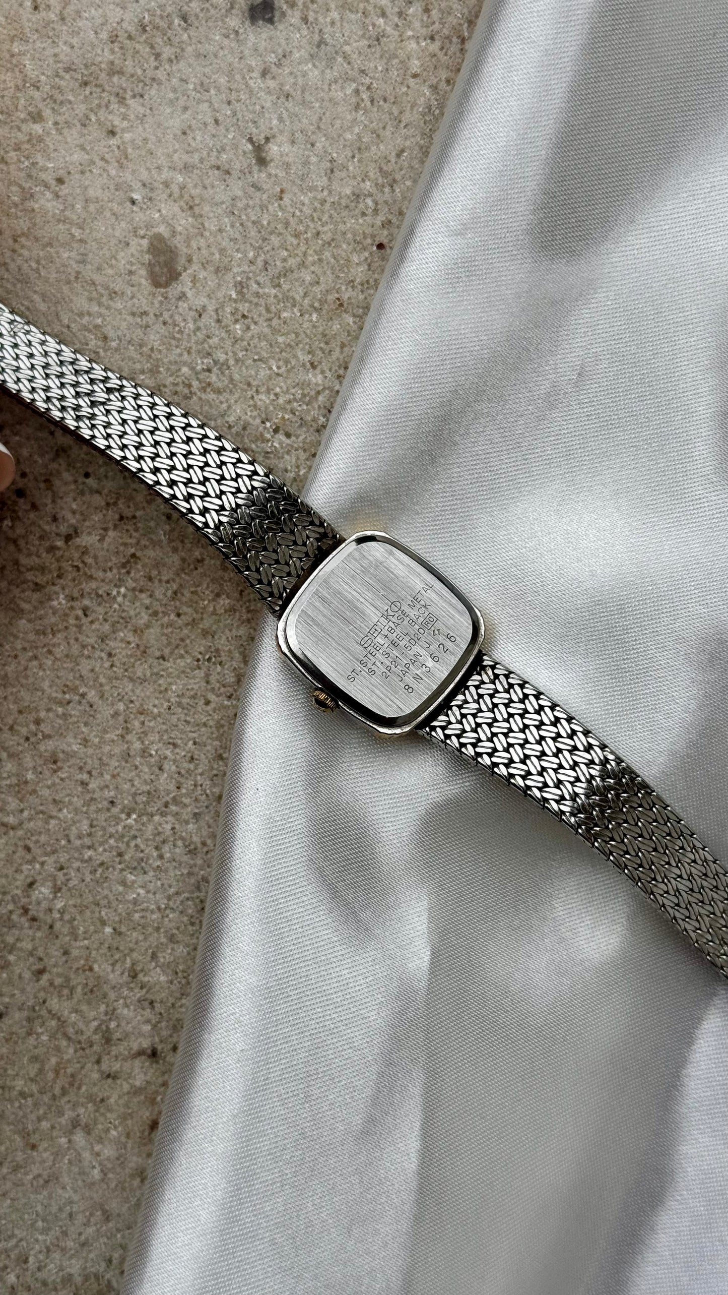 Vintage Seiko Watch 1988 - gold and white gold plated