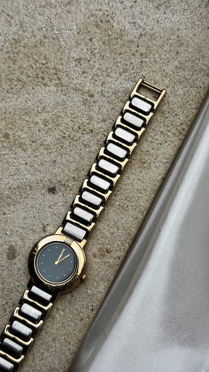 Yves Saint Laurent vintage watch (YSL) 1992 - Black dial