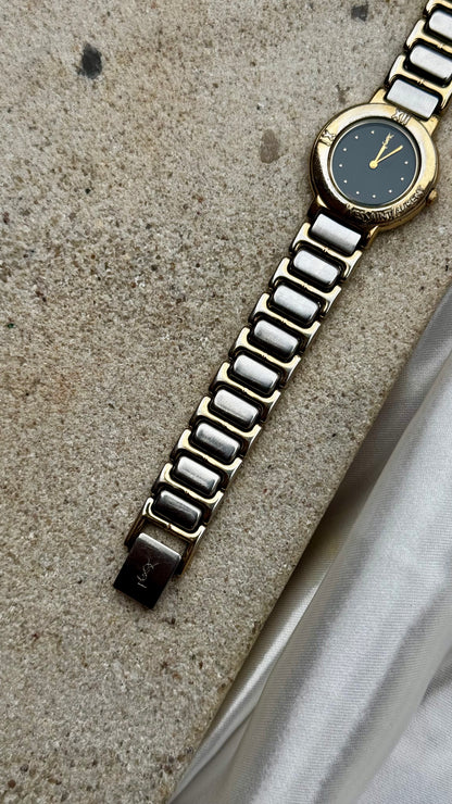 Yves Saint Laurent vintage watch (YSL) 1992 - Black dial