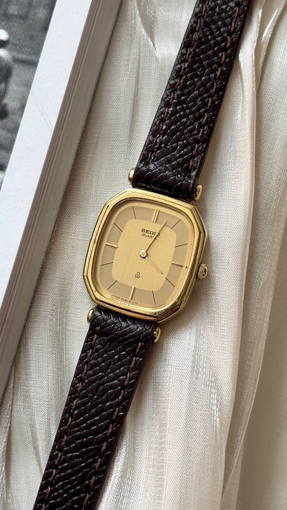 Seiko vintage watch 1989 - Gold plated case