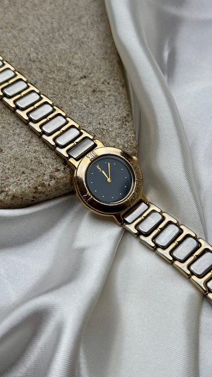 Yves Saint Laurent vintage watch (YSL) 1992 - Black dial
