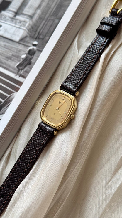 Seiko vintage watch 1989 - Gold plated case