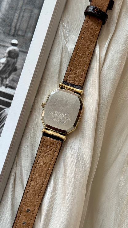 Seiko vintage watch 1989 - Gold plated case