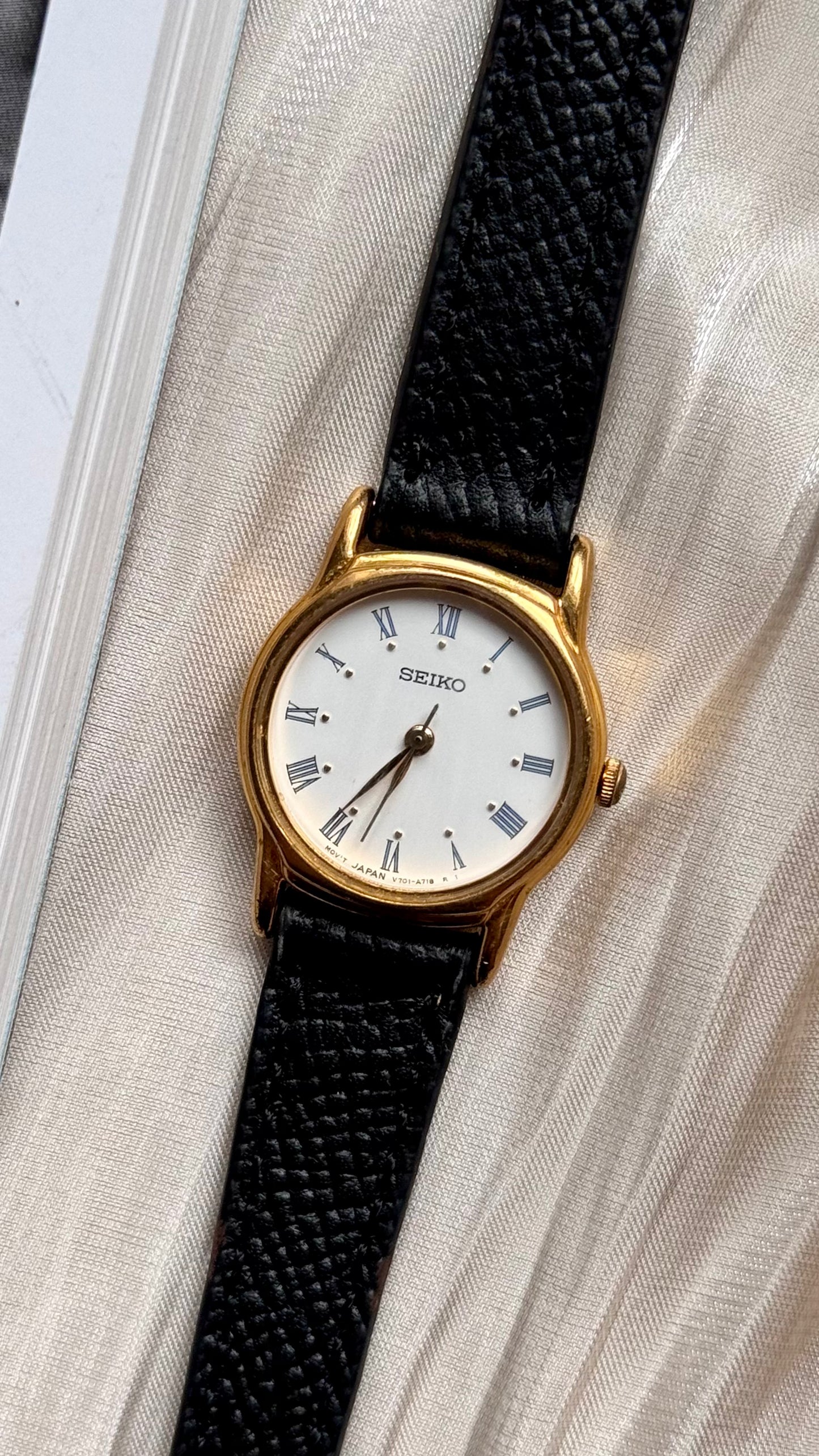 Seiko vintage watch 1995 - Gold plated