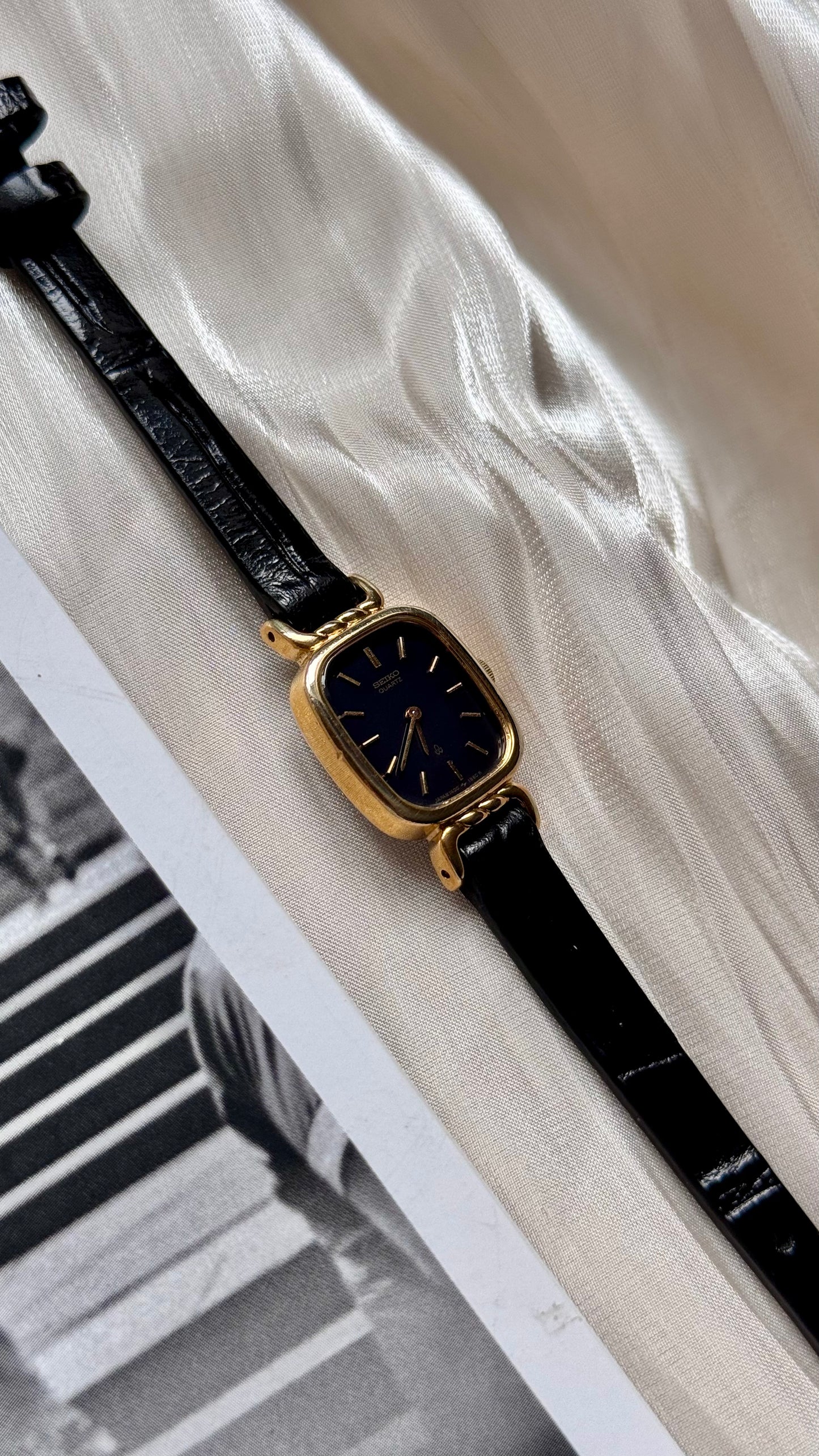 Seiko vintage watch 1990 - Gold plated case