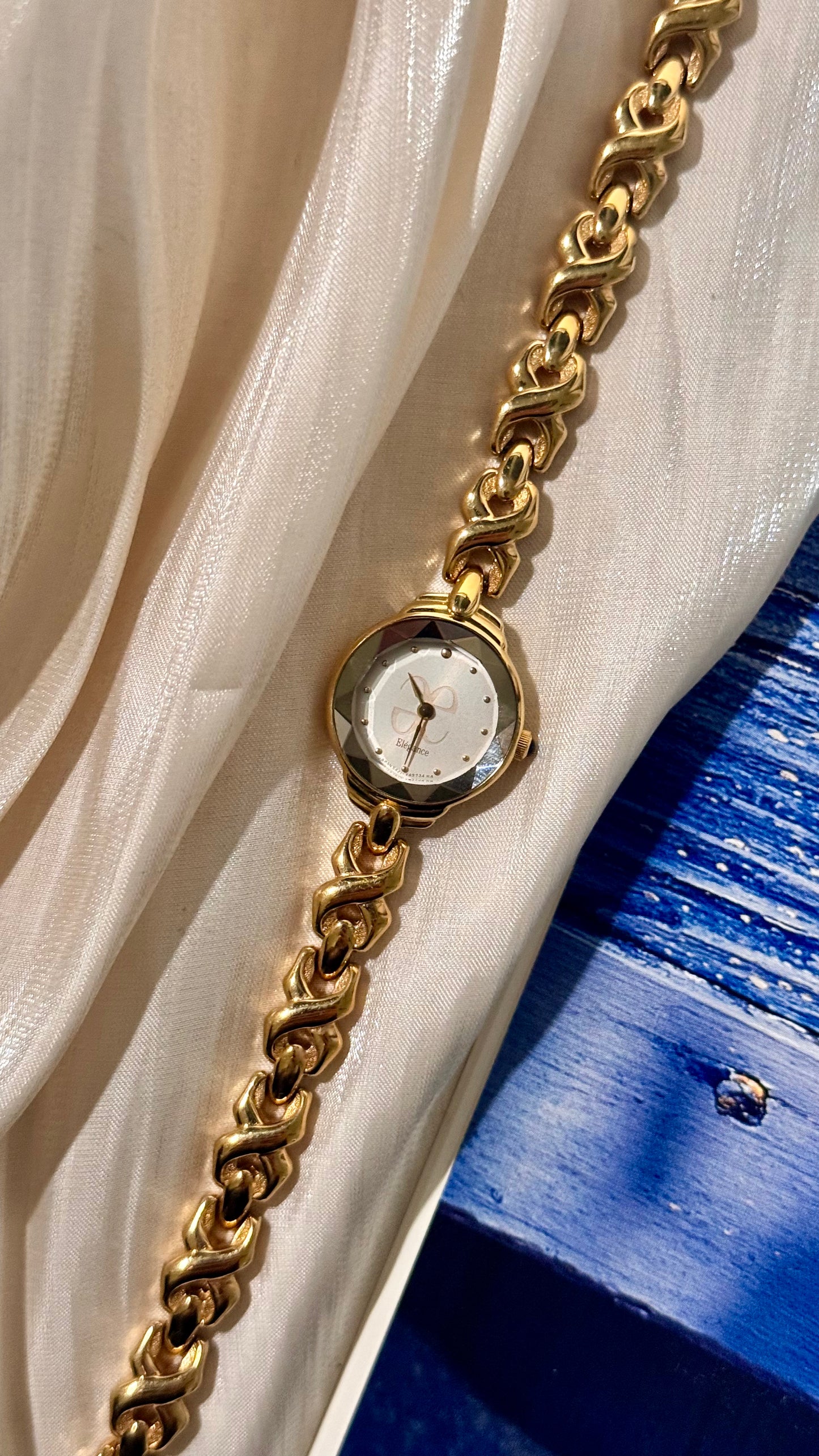 Citizen Elegance Vintage Watch - Gold Plated With Faceted Dial