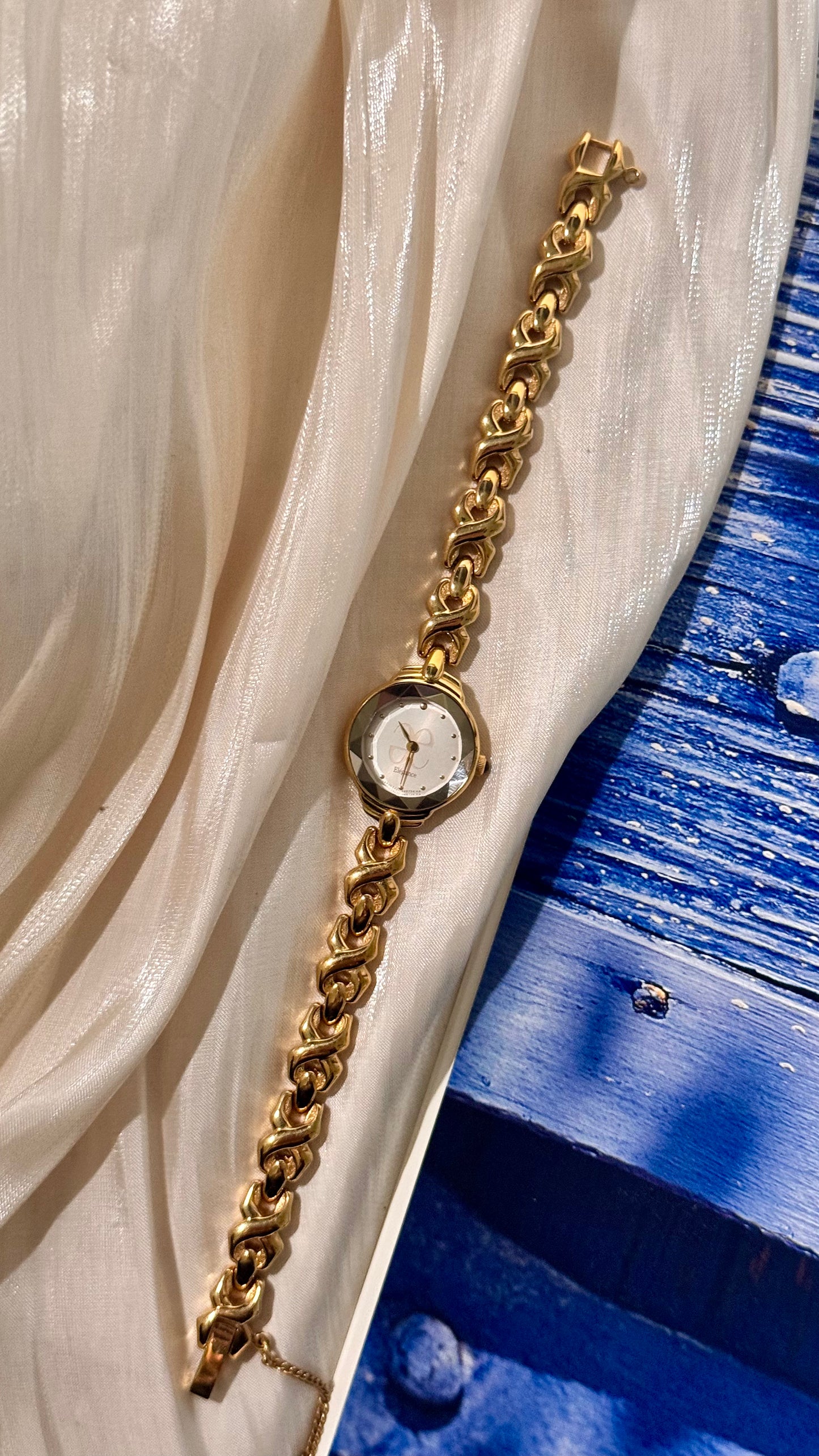 Citizen Elegance Vintage Watch - Gold Plated With Faceted Dial