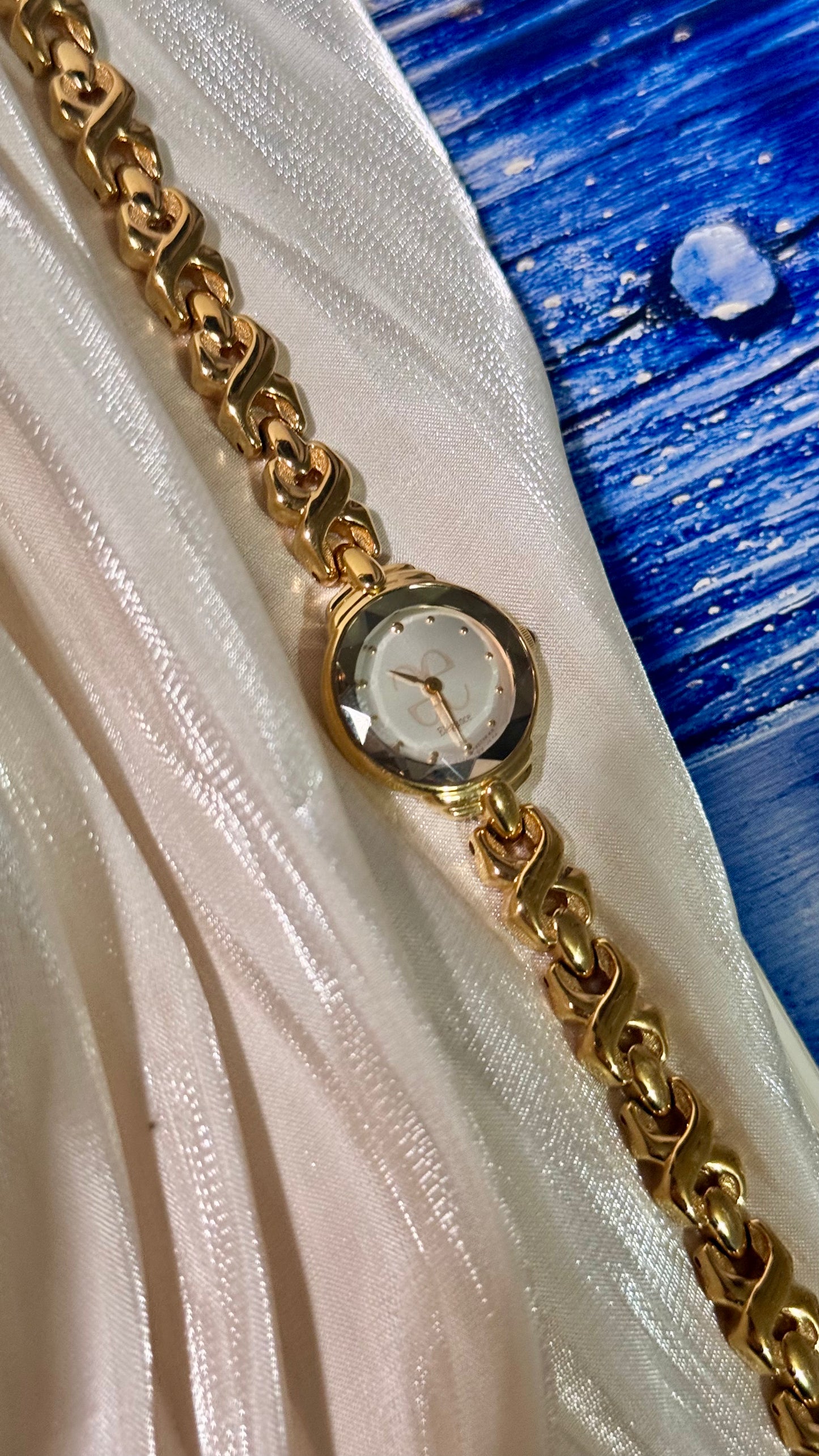 Citizen Elegance Vintage Watch - Gold Plated With Faceted Dial