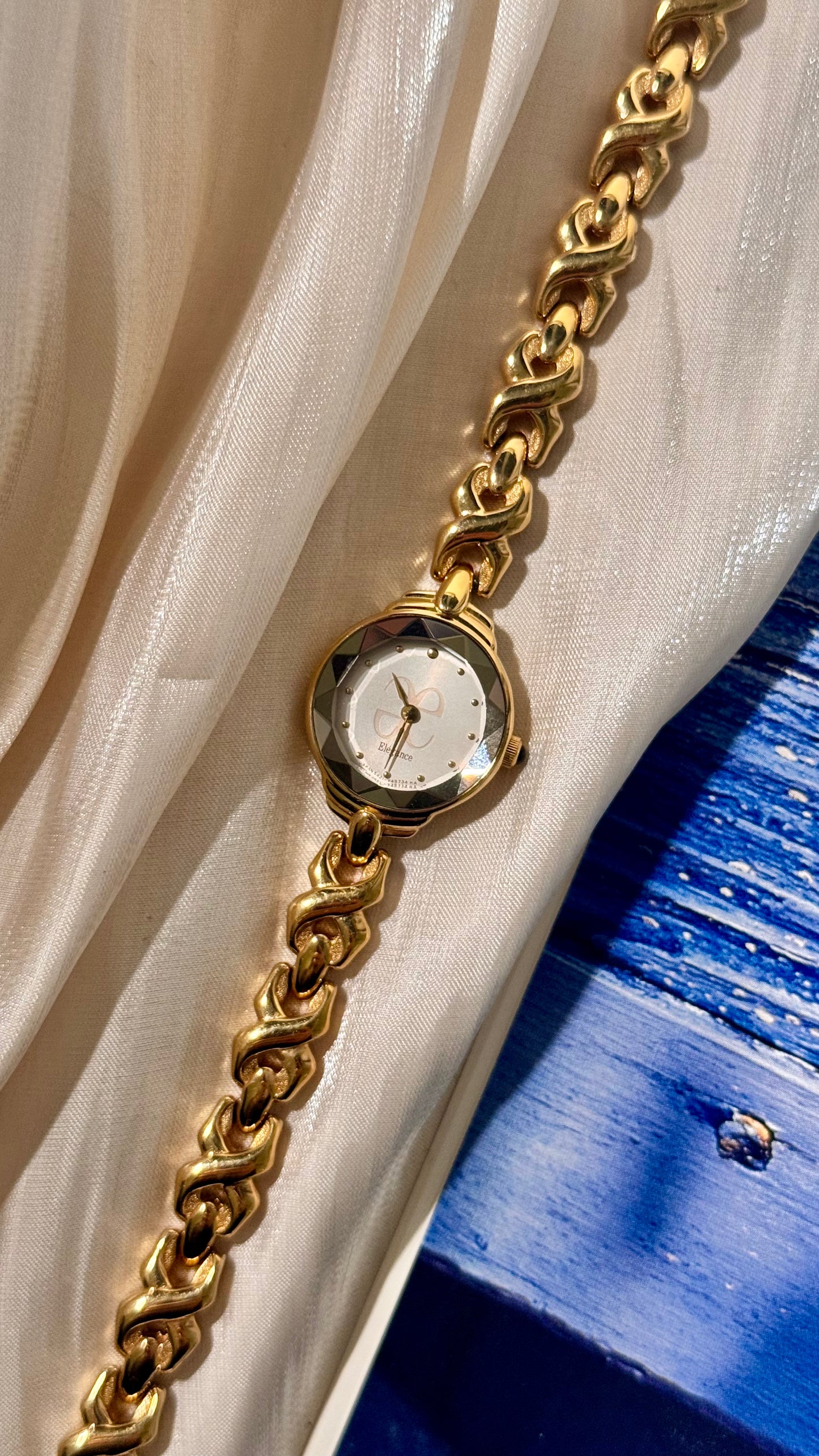 Citizen Elegance Vintage Watch - Gold Plated With Faceted Dial