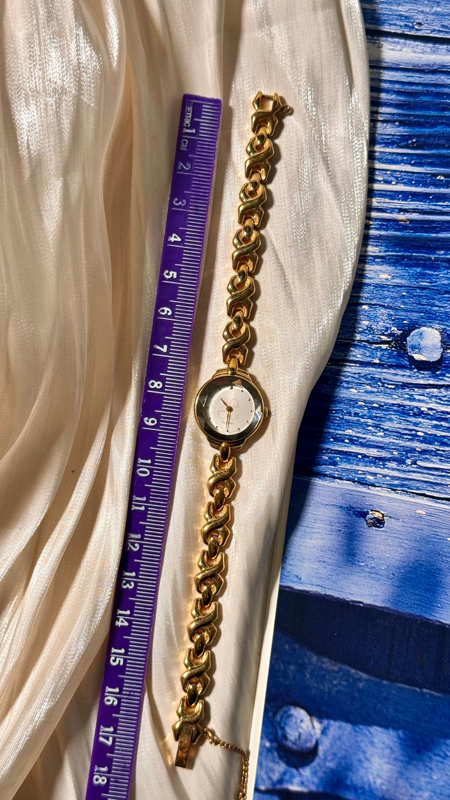 Citizen Elegance Vintage Watch - Gold Plated With Faceted Dial