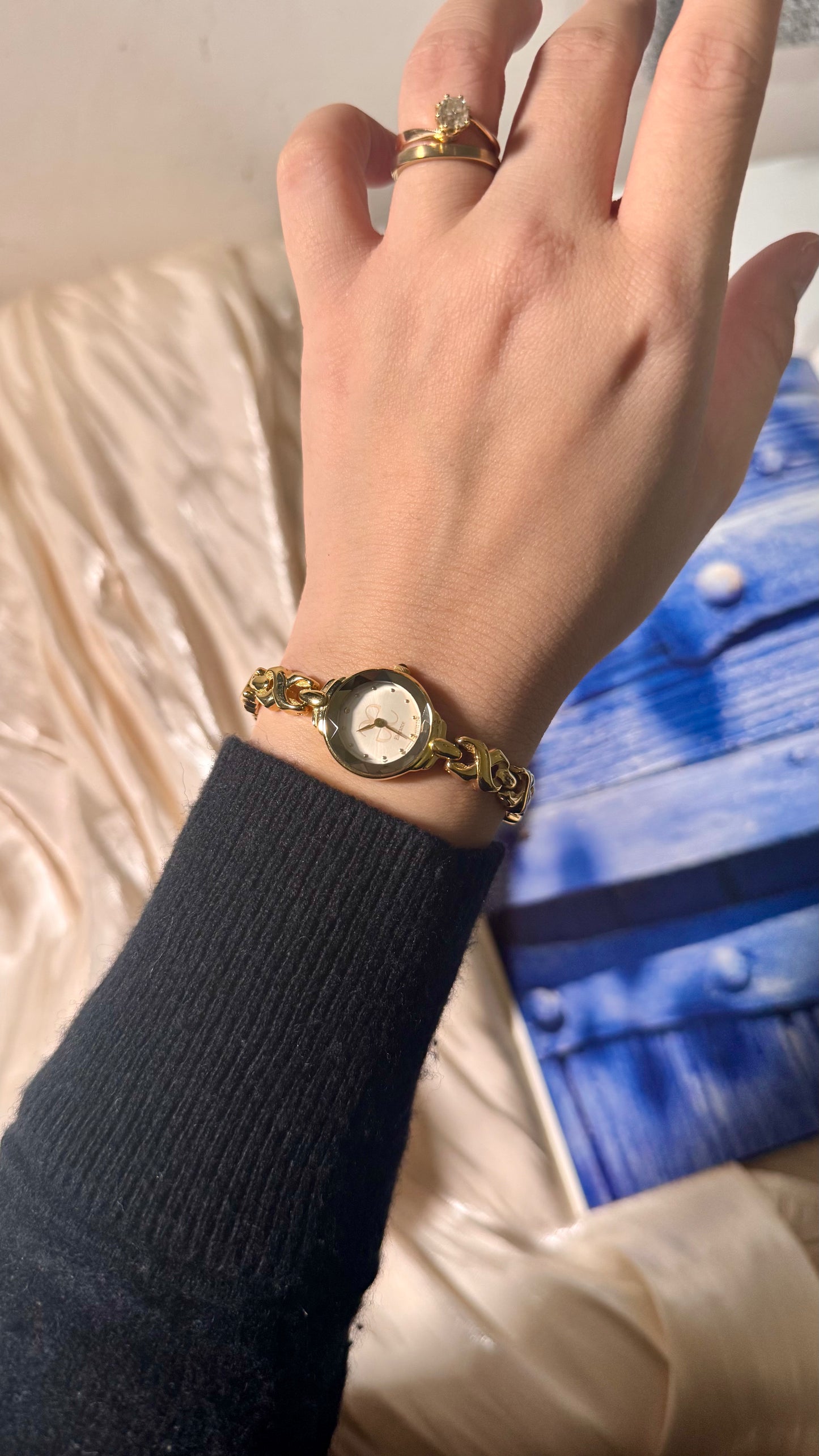 Citizen Elegance Vintage Watch - Gold Plated With Faceted Dial