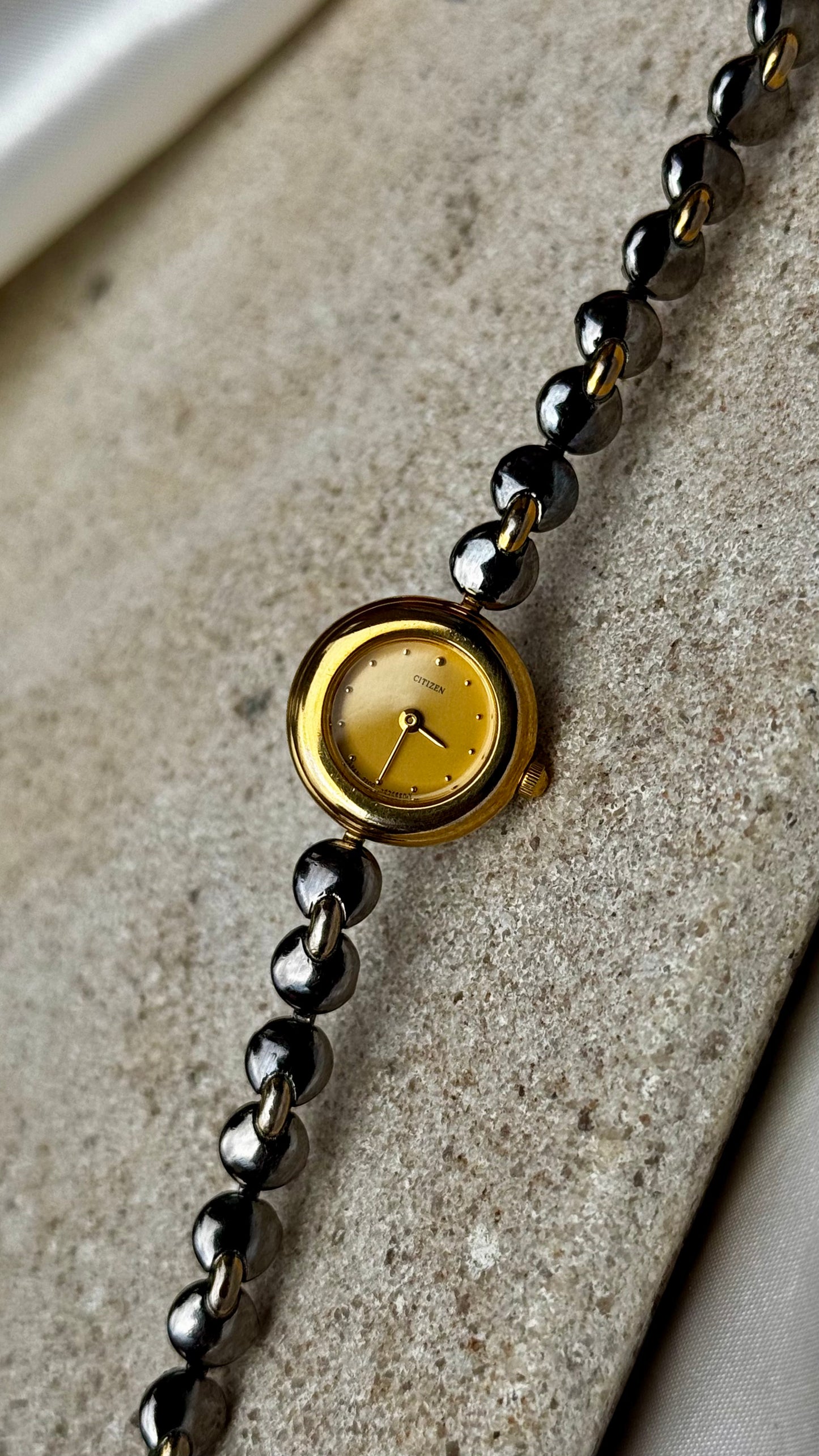 Dainty Vintage Citizen Fill Watch 1996, gold-plated