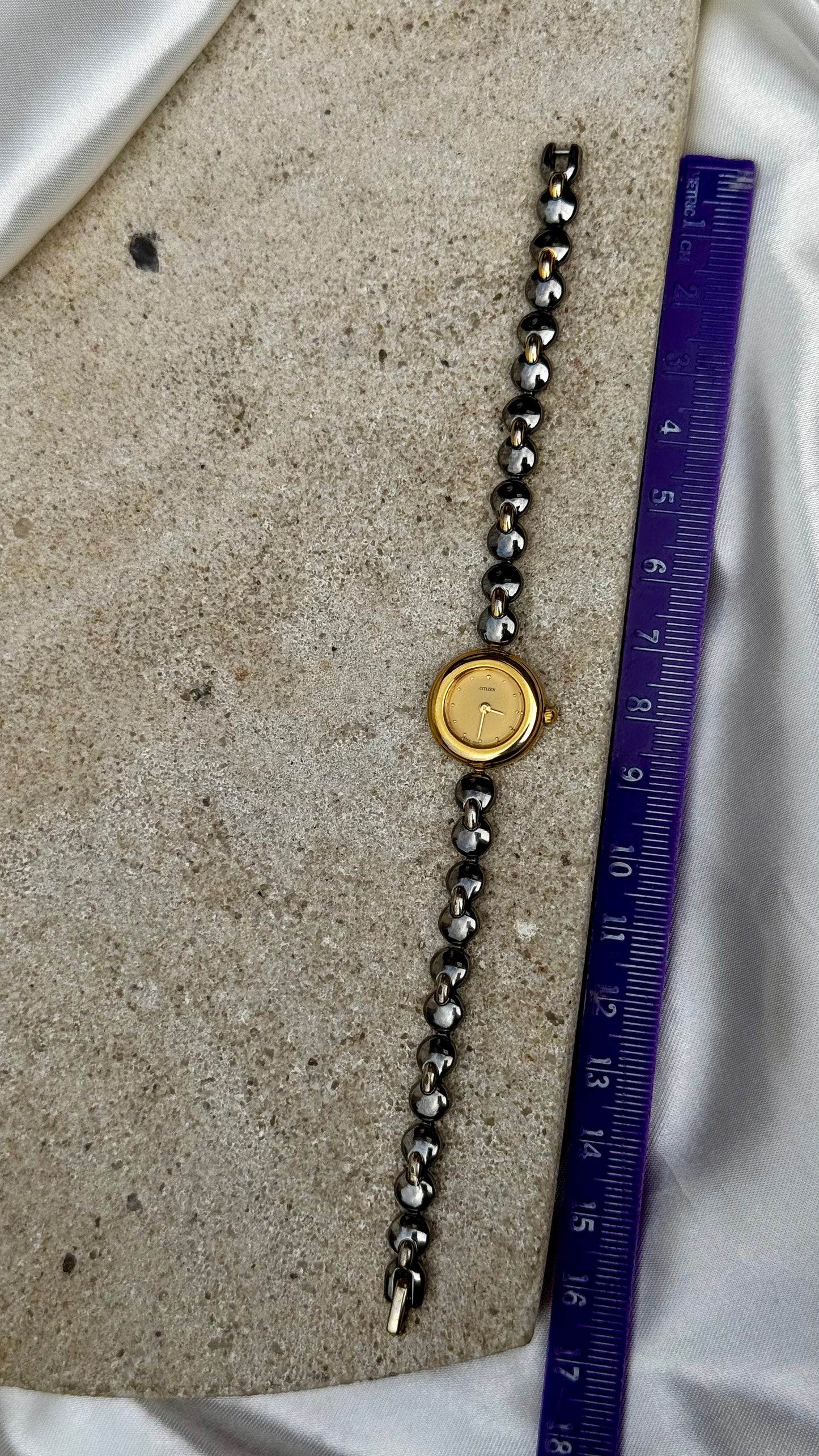 Dainty Vintage Citizen Fill Watch 1996, gold-plated