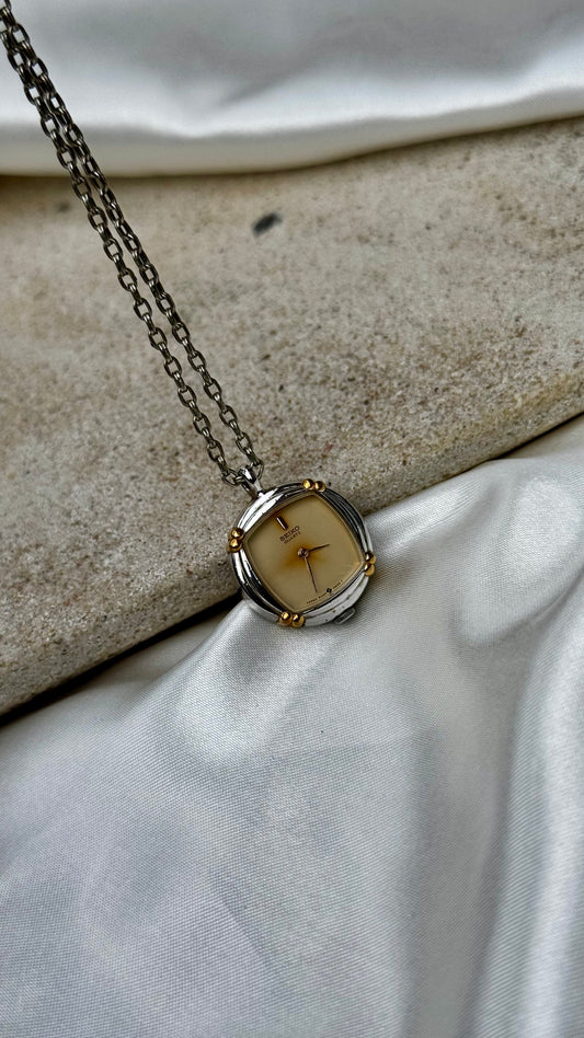 Seiko Pendant Watch 1982 - Gold Plated