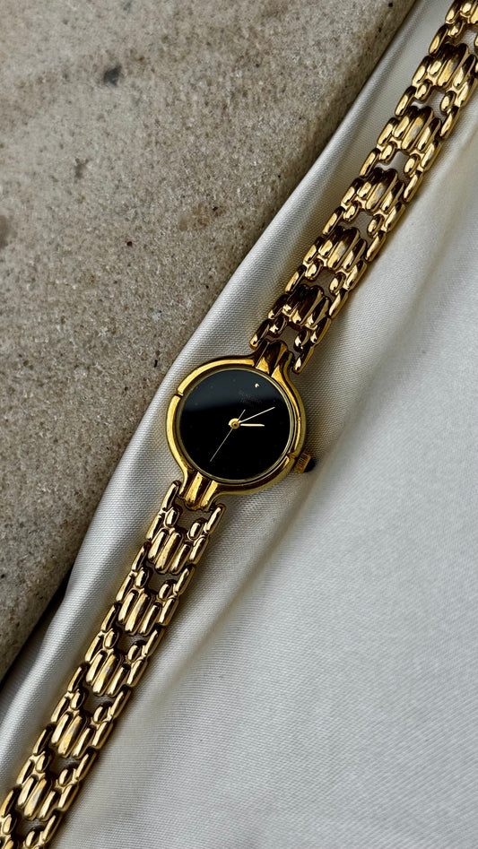 Seiko Sunlord Vintage Watch 1990 - Black Dial