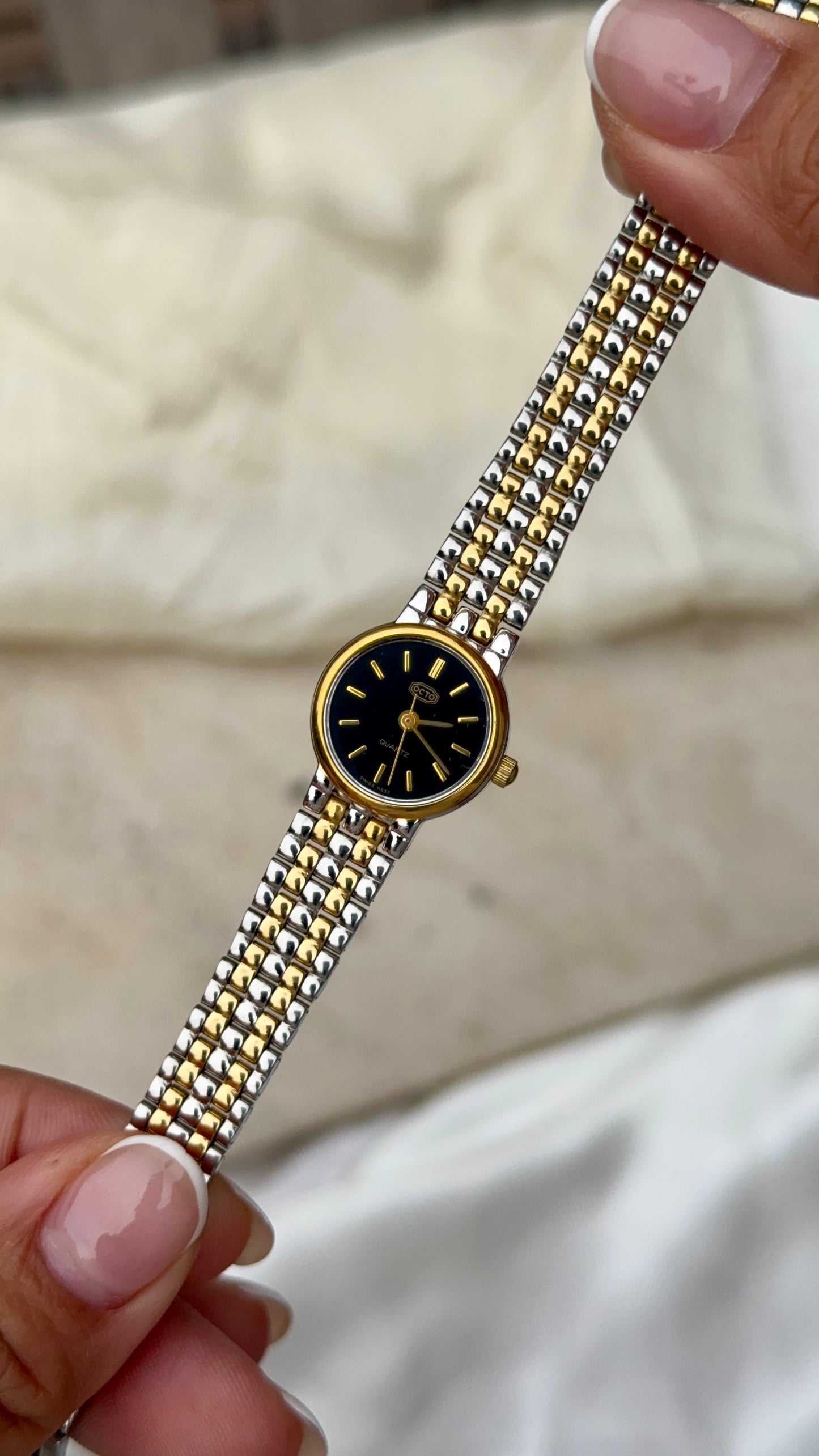 Octo Vintage Swiss Watch 1995 - Black Dial