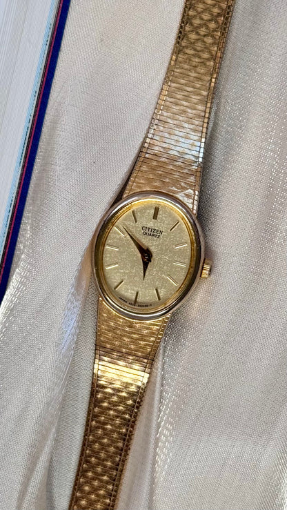 Citizen vintage watch 1988 - gold plated
