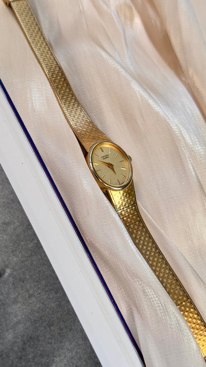 Citizen vintage watch 1988 - gold plated