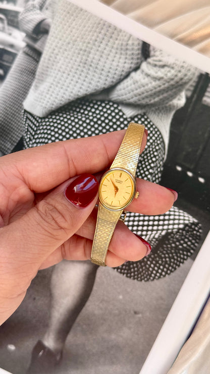 Citizen vintage watch 1988 - gold plated