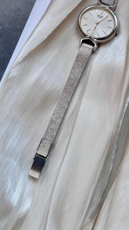Seiko vintage watch 1990 - white gold plated
