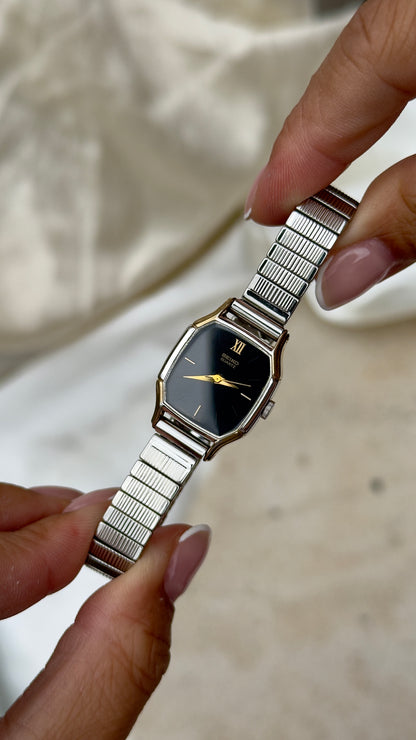 Octagon Seiko Vintage Watch 1993 - Black Dial