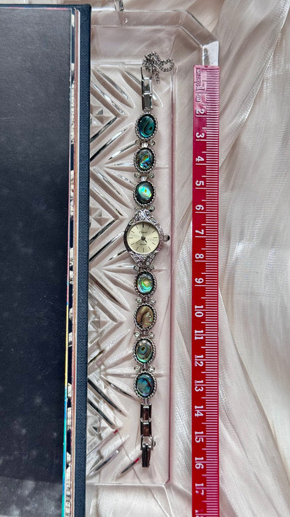 Clovat by Seiko vintage watch - Abalone shell