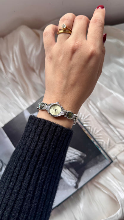 Clovat by Seiko vintage watch - Abalone shell