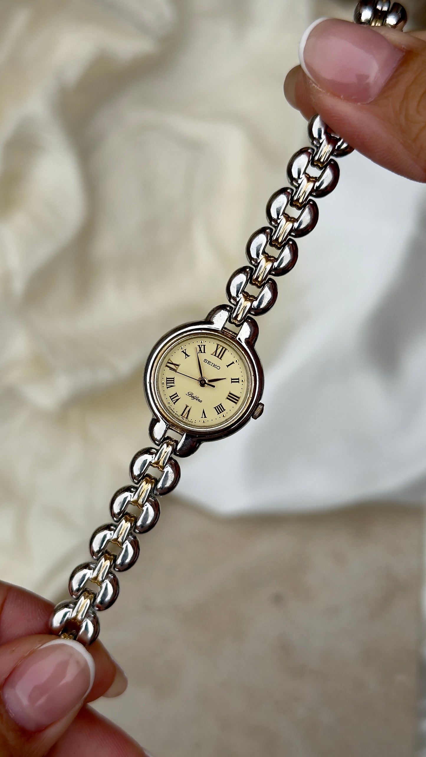 1991 Seiko Belfina vintage watch- Roman dial