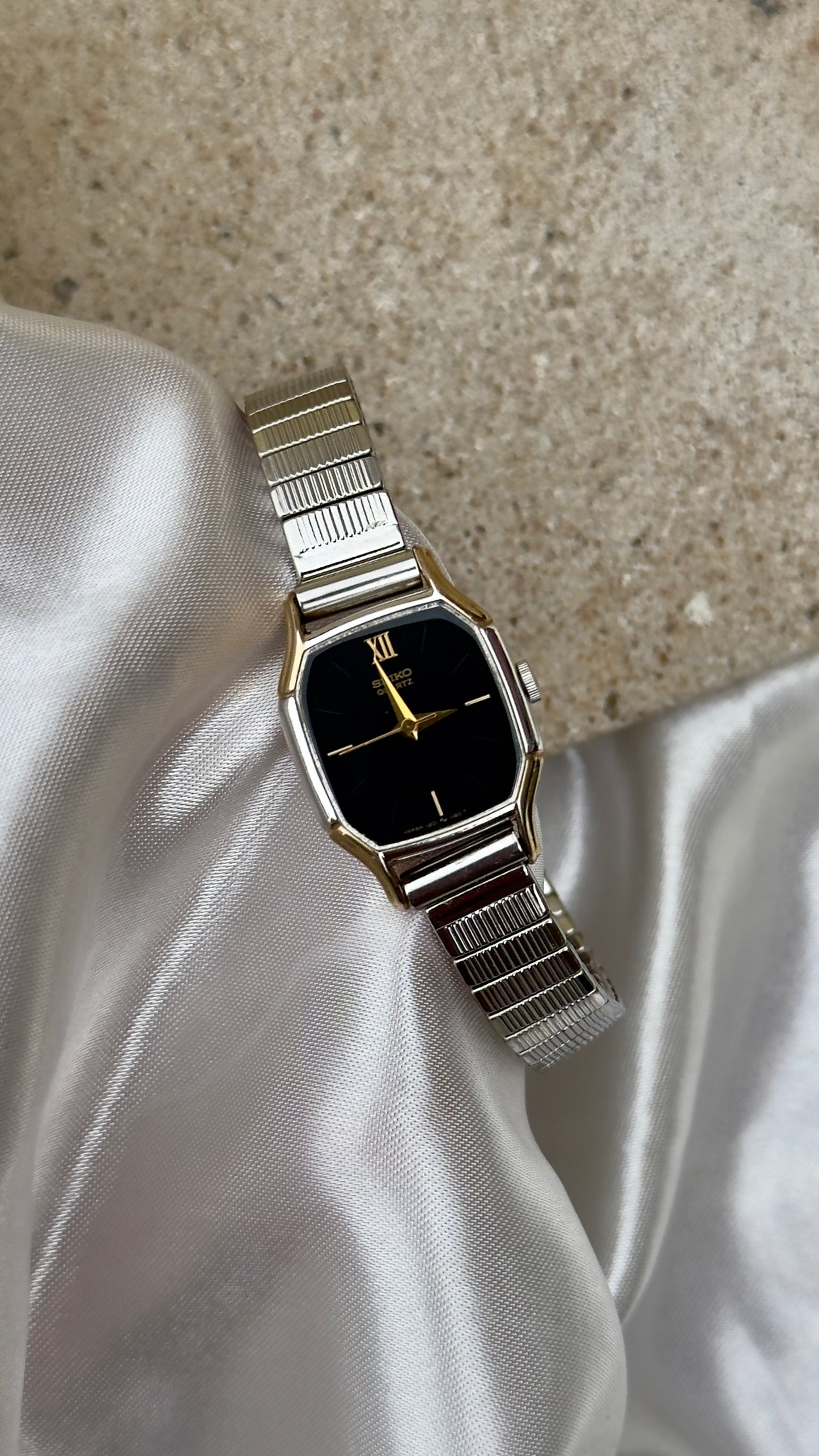 Octagon Seiko Vintage Watch 1993 - Black Dial