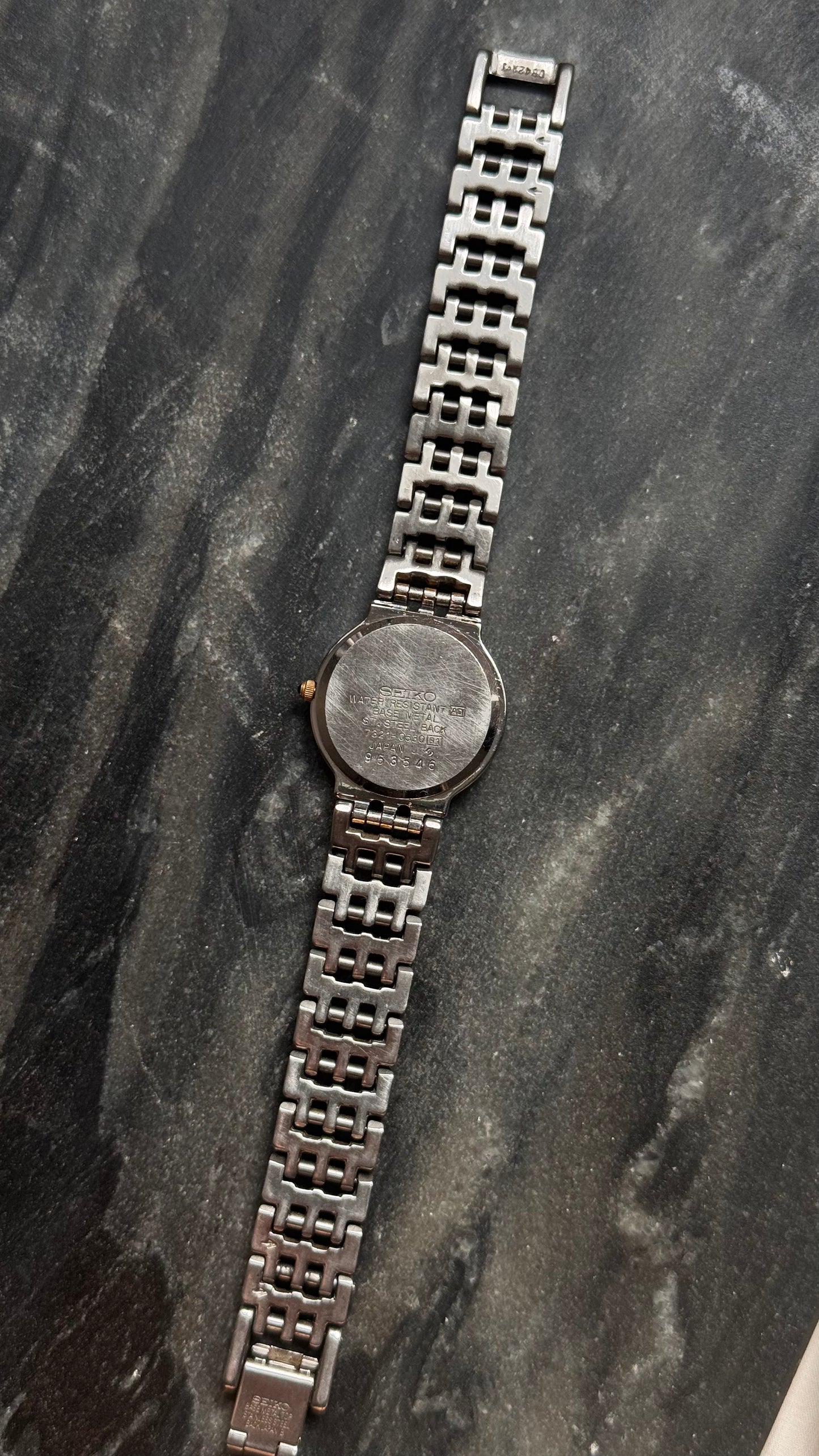 1999 Vintage Seiko Exceline Watch